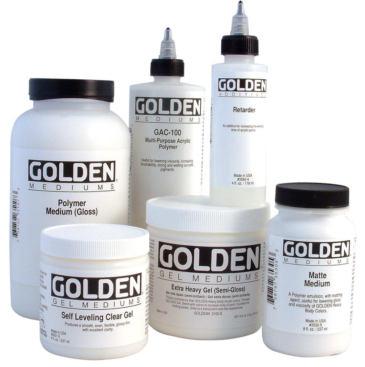 Amazon.com: Golden Acrylic Polymer GAC-400 Stiffens Textiles
